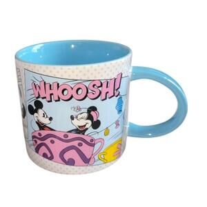Disney Parks Mickey Minnie Daisy At The Park Whoosh Mug Cup 14 Oz Pop Art RARE